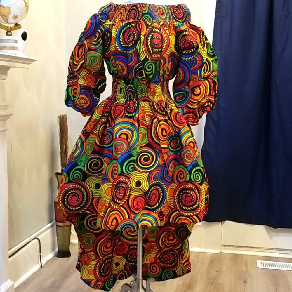 African Print Dress